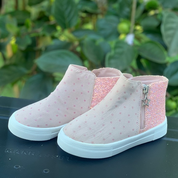 Wonder Nation Polka-Dot Toddler Girls Sneaker New - Picture 9 of 9